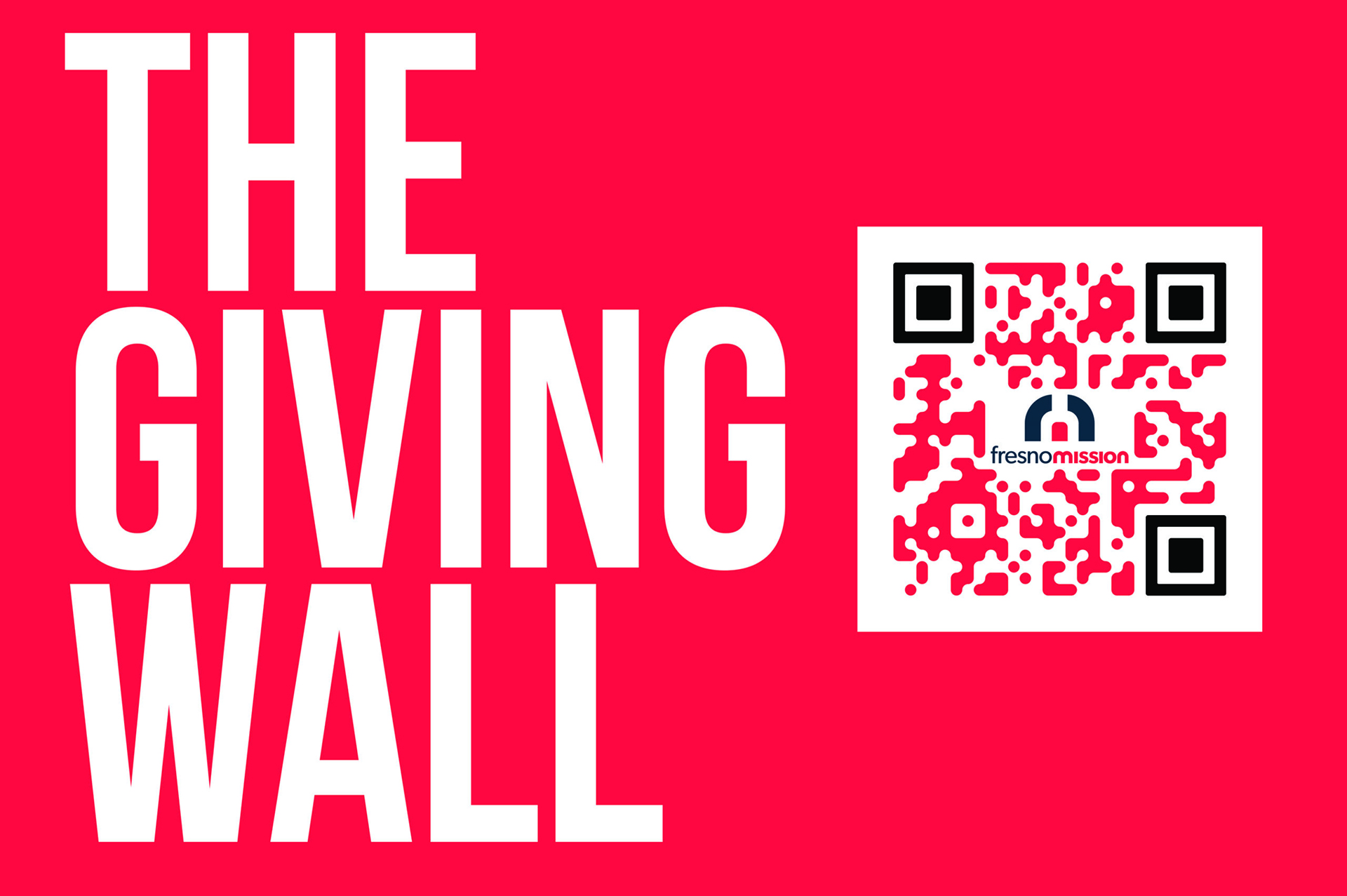The Giving Wall Fresno Mission